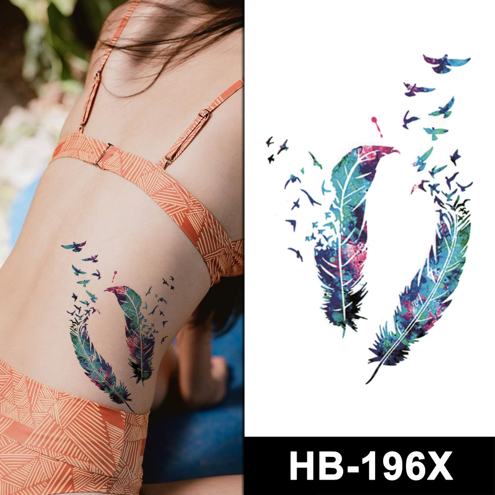 Vivid Watercolor Quills