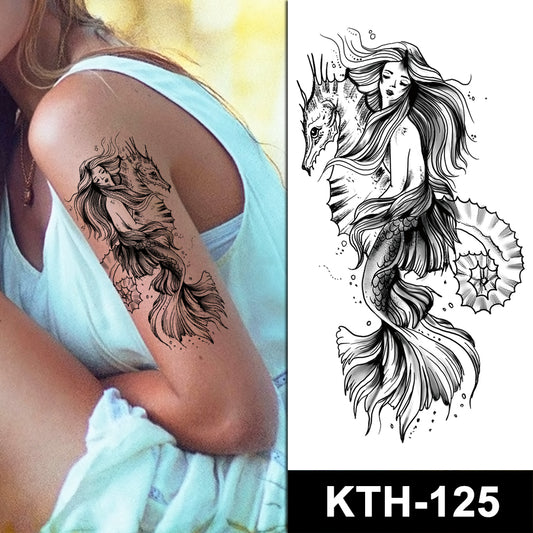 Mermaid Riding Seahorse