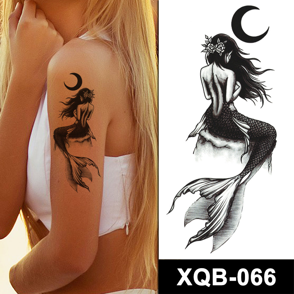 Mermaid and Crescent Moon