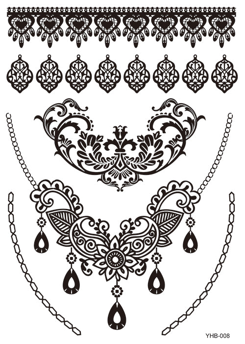 Necklace Shape Lace